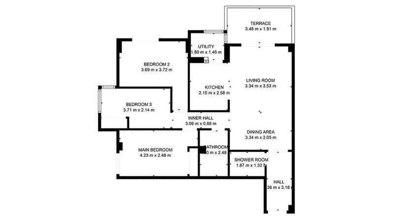 3 bedroom Apartment for sale