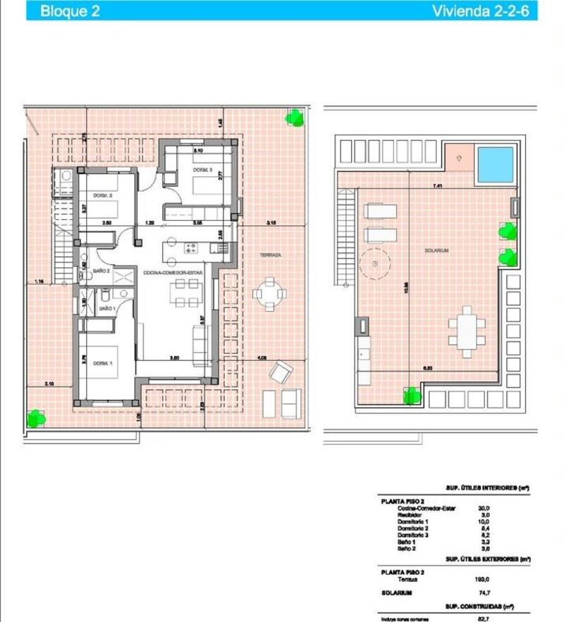 3 Cuarto Apartamento en venta