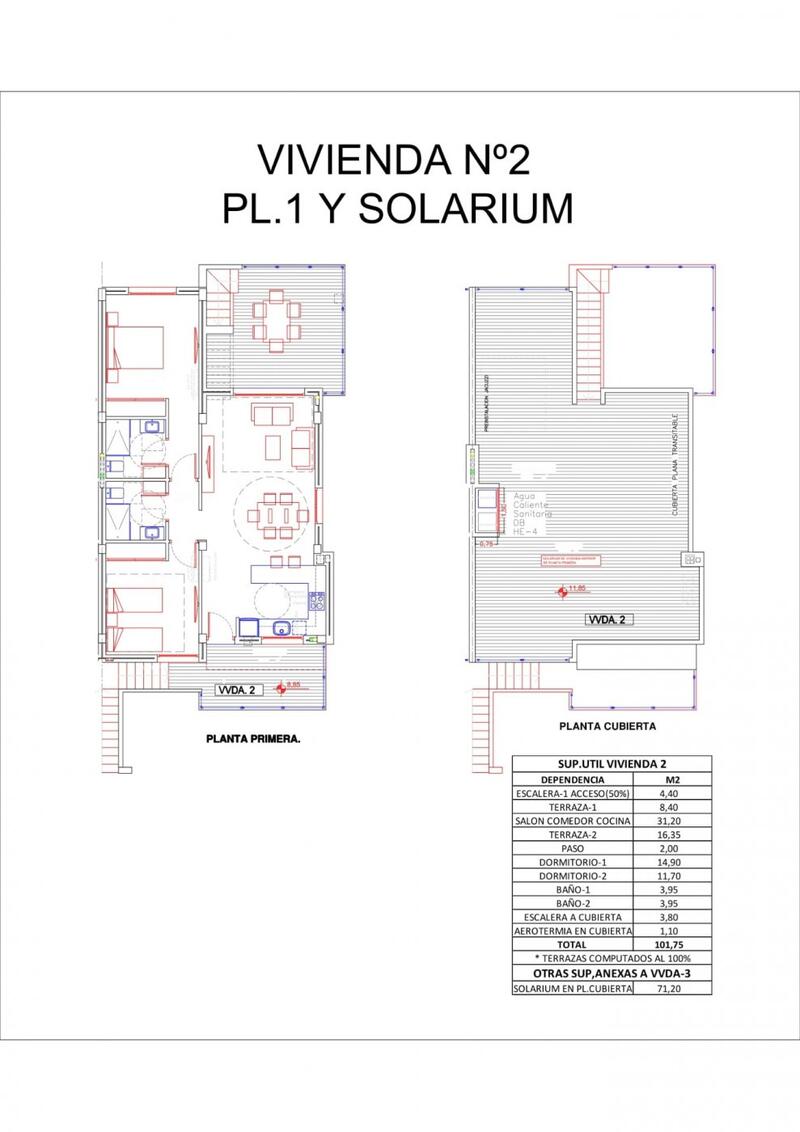 2 Schlafzimmer Villa zu verkaufen