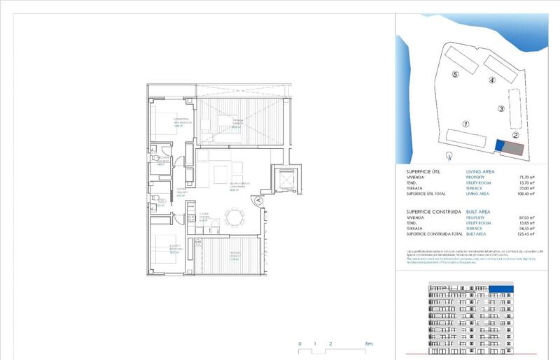 2 Schlafzimmer Appartement zu verkaufen