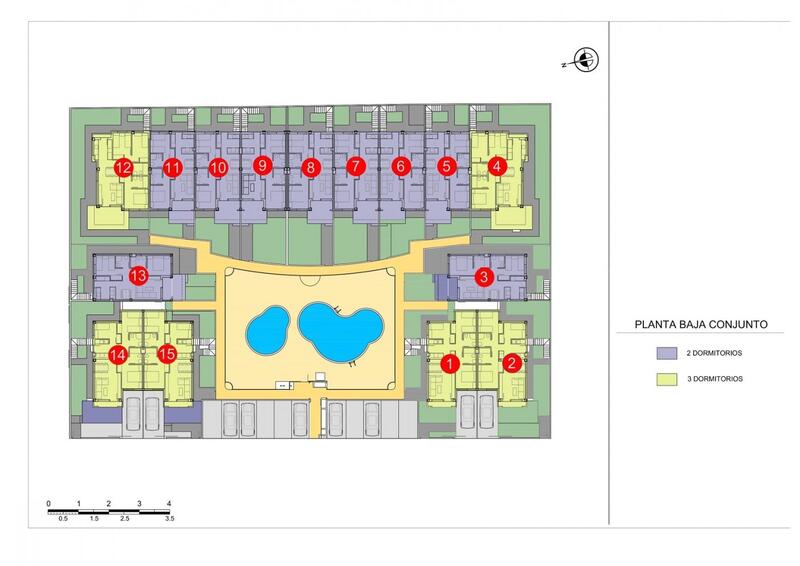 2 Schlafzimmer Duplex zu verkaufen