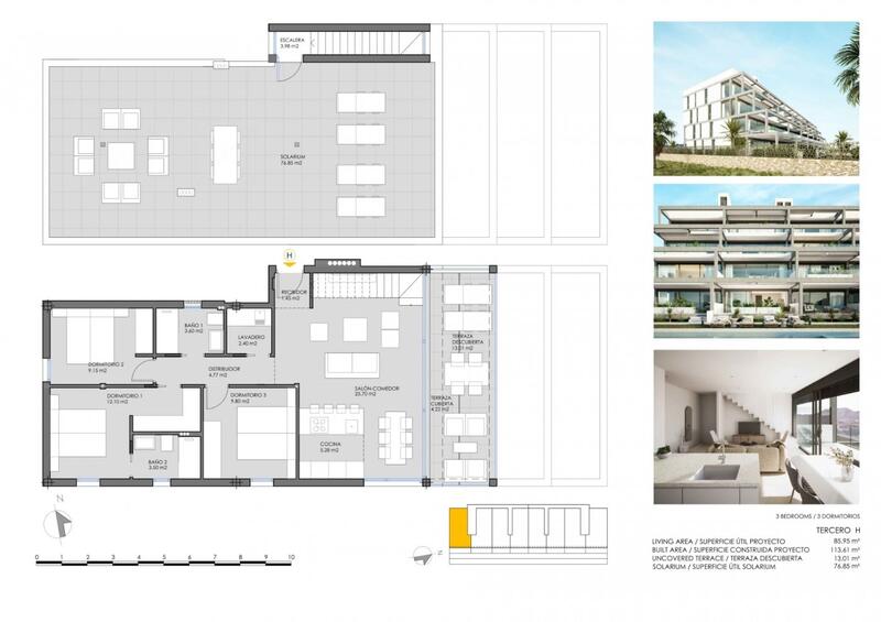 3 Cuarto Apartamento en venta