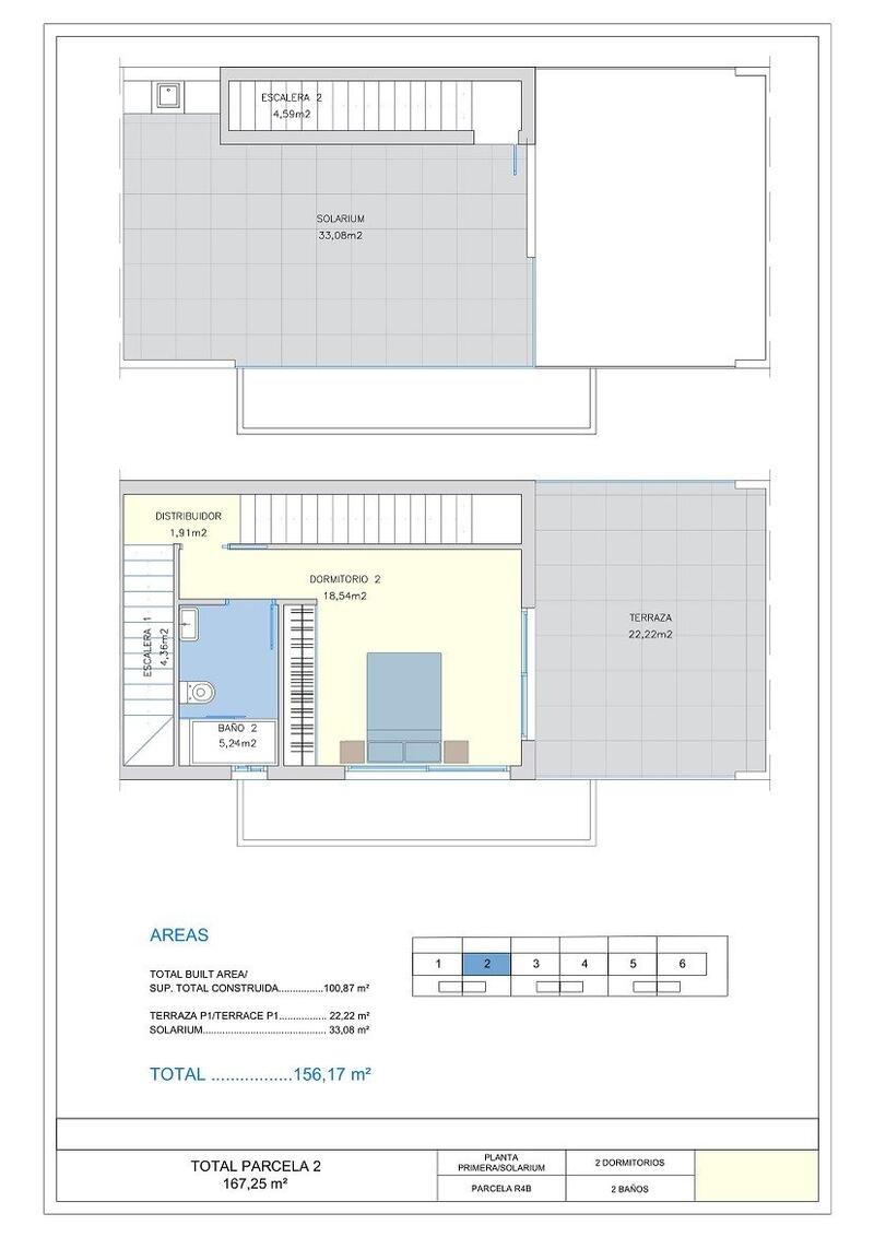 2 Schlafzimmer Duplex zu verkaufen