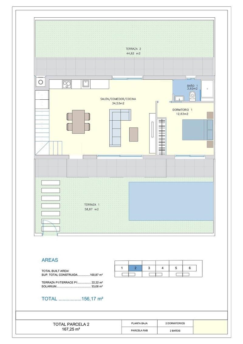 2 Schlafzimmer Duplex zu verkaufen