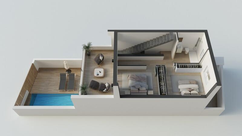 3 Schlafzimmer Duplex zu verkaufen