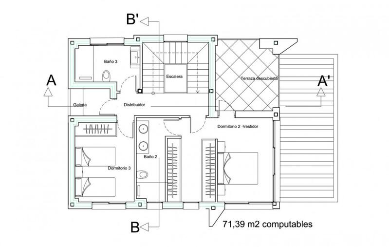 3 Cuarto Villa en venta