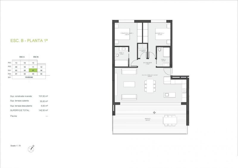 2 Cuarto Apartamento en venta