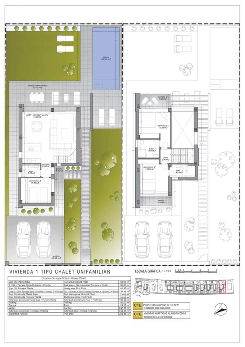 3 спальная комната вилла продается