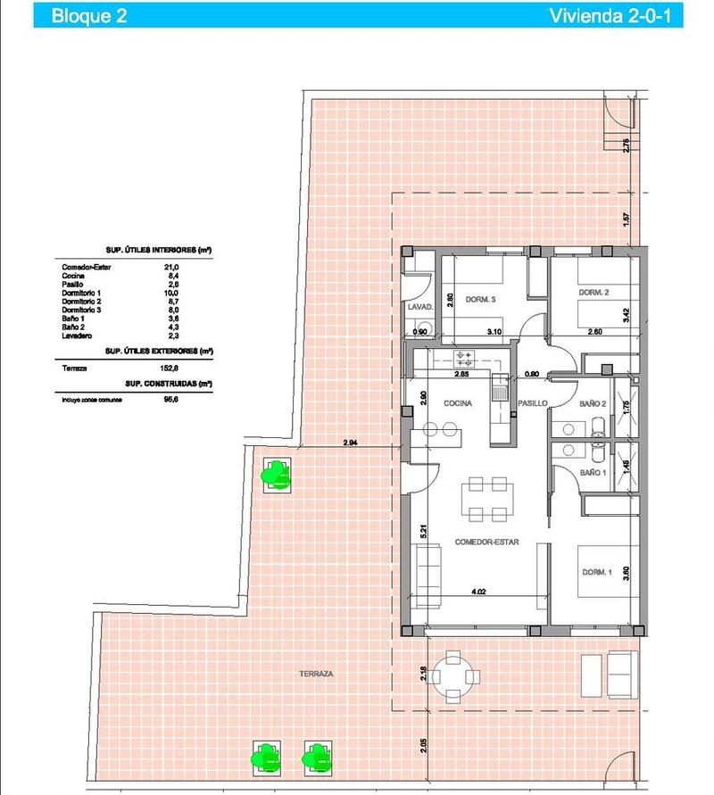 3 Cuarto Apartamento en venta