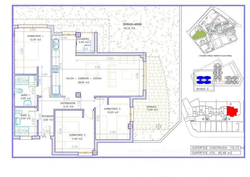 3 Cuarto Apartamento en venta
