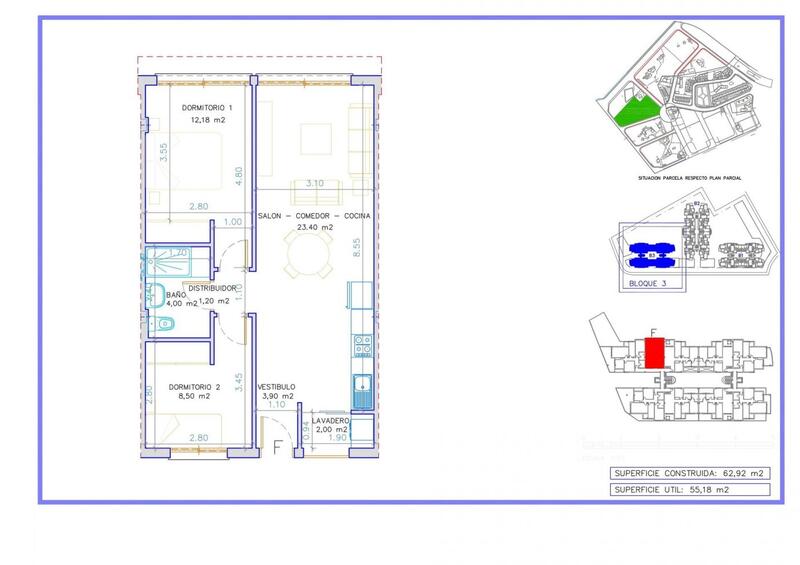 2 Cuarto Apartamento en venta