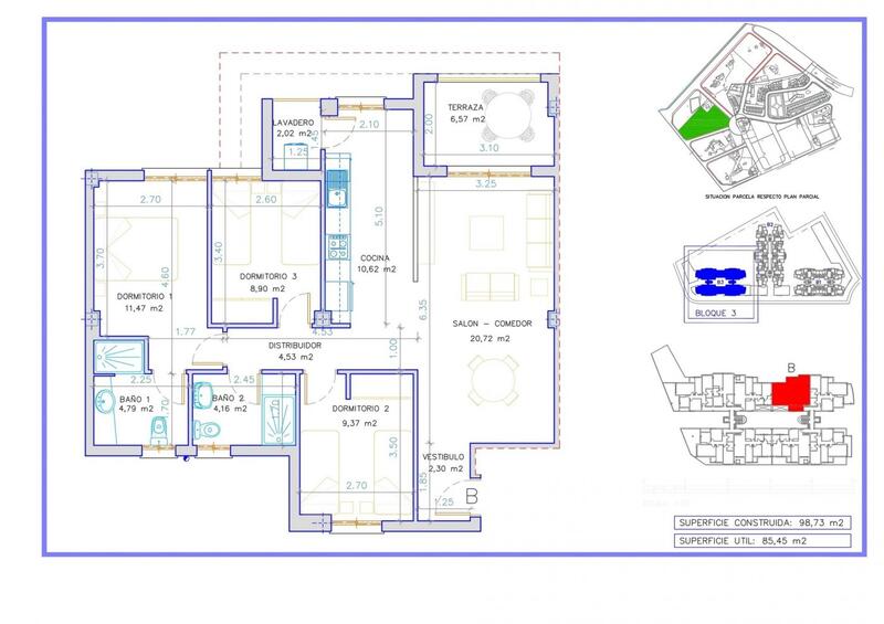 3 Cuarto Apartamento en venta