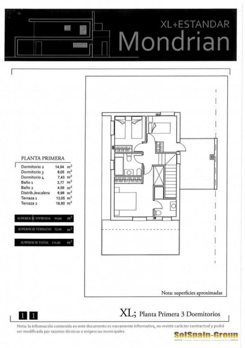 2 slaapkamer Villa Te koop