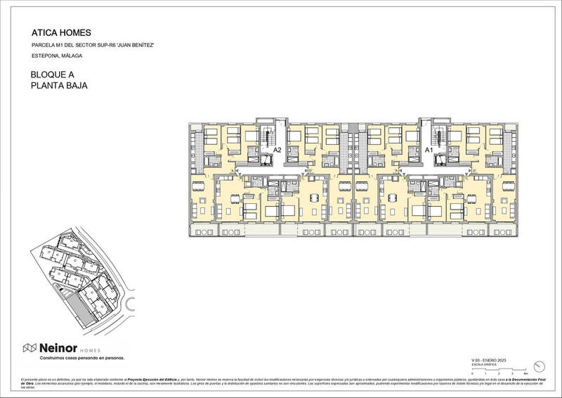 3 Schlafzimmer Appartement zu verkaufen
