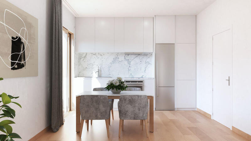 2 Cuarto Apartamento en venta