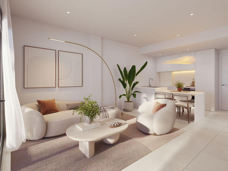 2 Schlafzimmer Appartement zu verkaufen