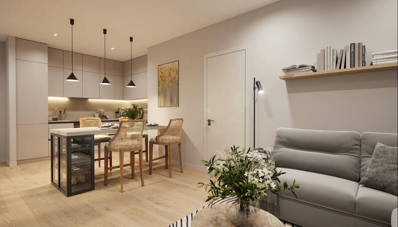 1 Schlafzimmer Appartement zu verkaufen