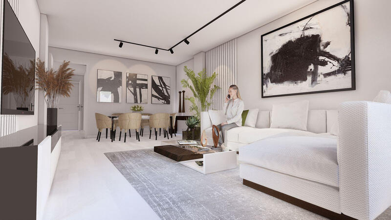 3 Schlafzimmer Appartement zu verkaufen