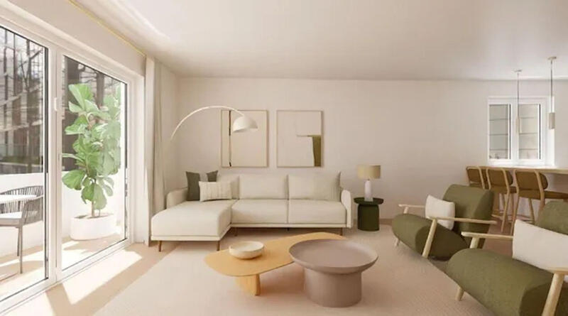 3 slaapkamer Appartement Te koop