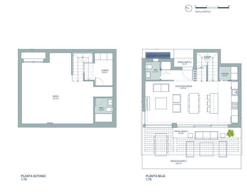 3 slaapkamer Gezinswoning Te koop