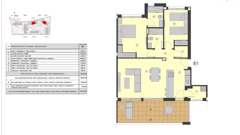 2 Cuarto Apartamento en venta