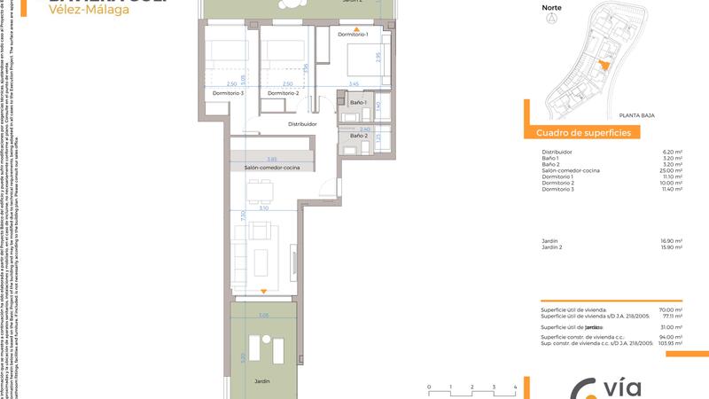 3 Cuarto Apartamento en venta