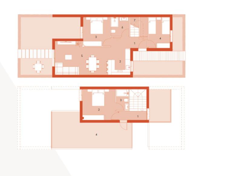 3 Schlafzimmer Stadthaus zu verkaufen