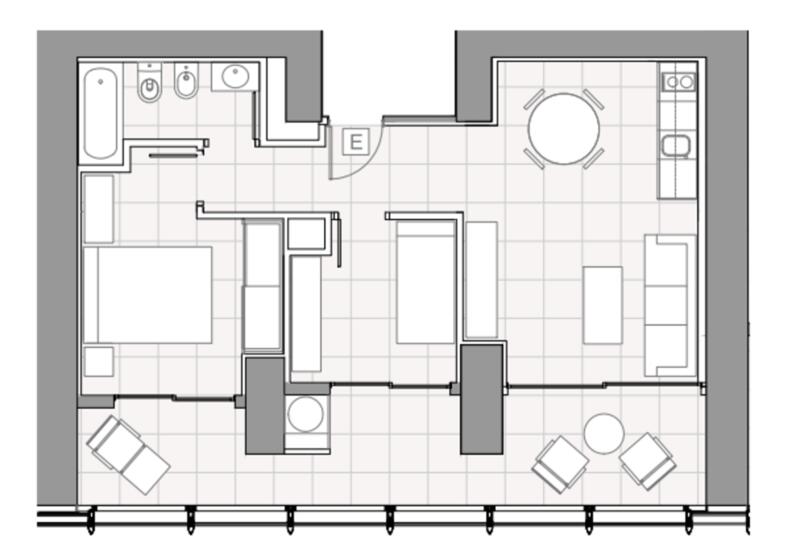 2 Cuarto Apartamento en venta