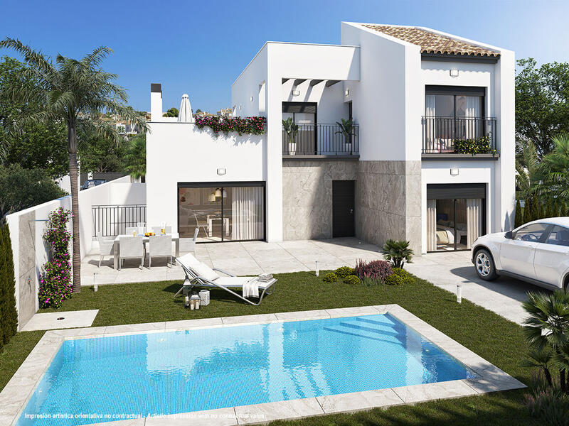 Villa til salg i Ciudad Quesada, Alicante