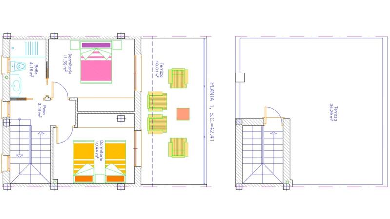 3 Schlafzimmer Stadthaus zu verkaufen