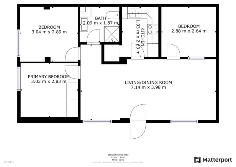 3 Cuarto Apartamento en venta