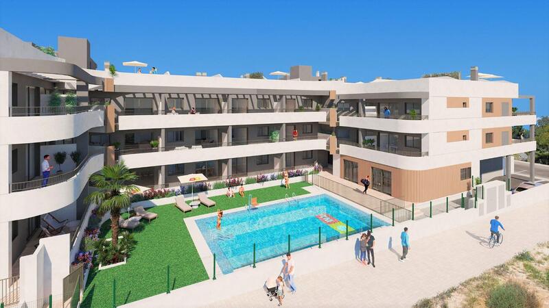 Apartamento en venta en Mil Palmeras, Alicante