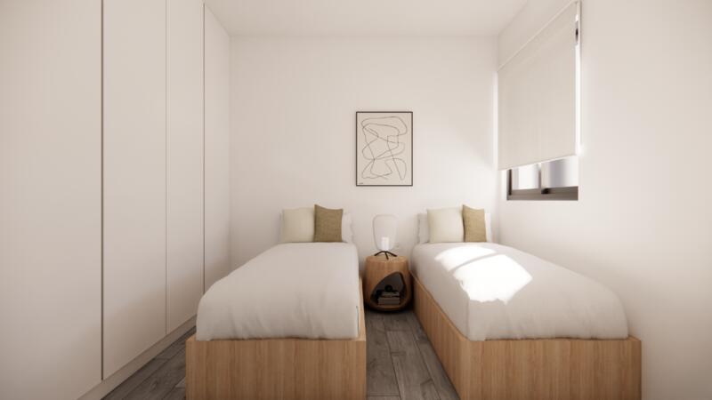 2 slaapkamer Appartement Te koop