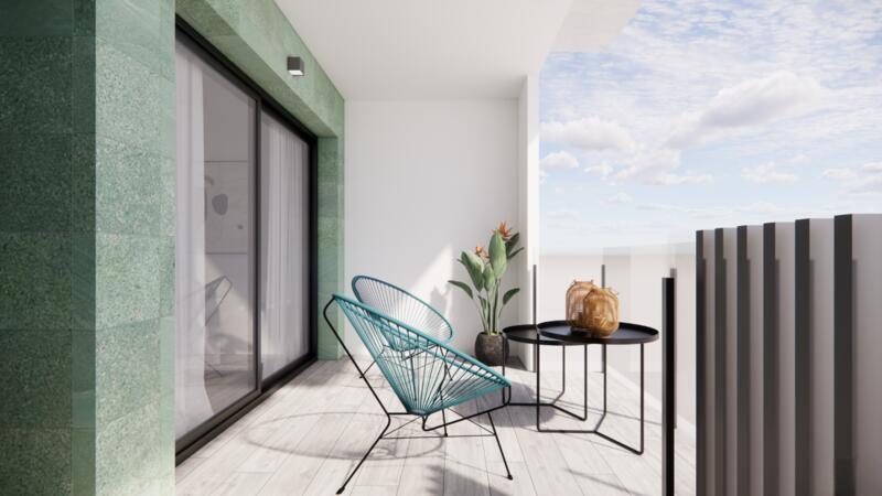 2 slaapkamer Appartement Te koop
