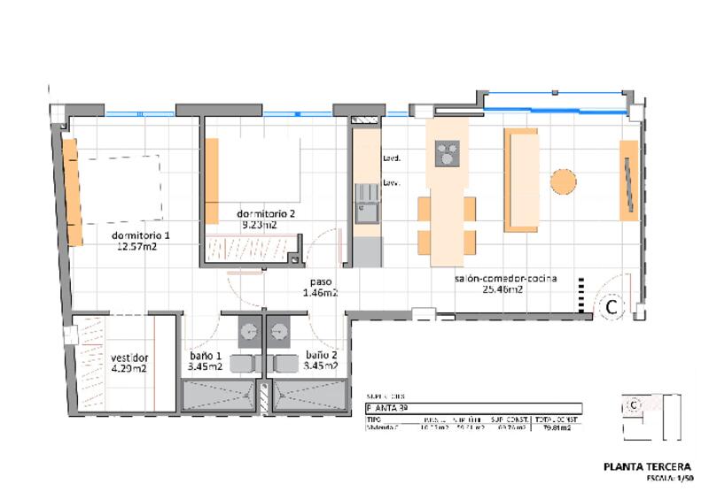 2 Schlafzimmer Appartement zu verkaufen