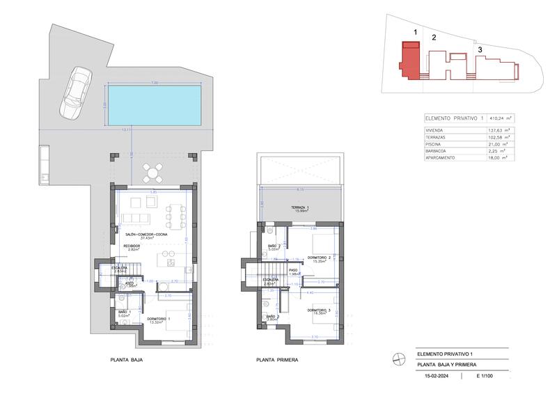 3 спальная комната вилла продается
