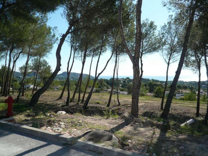 Jord til salg i Moraira, Alicante