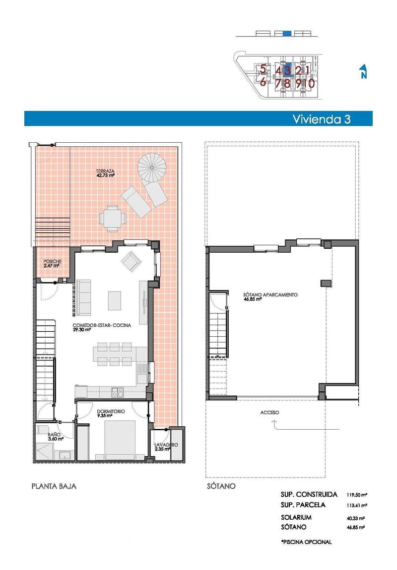 4 Schlafzimmer Duplex zu verkaufen