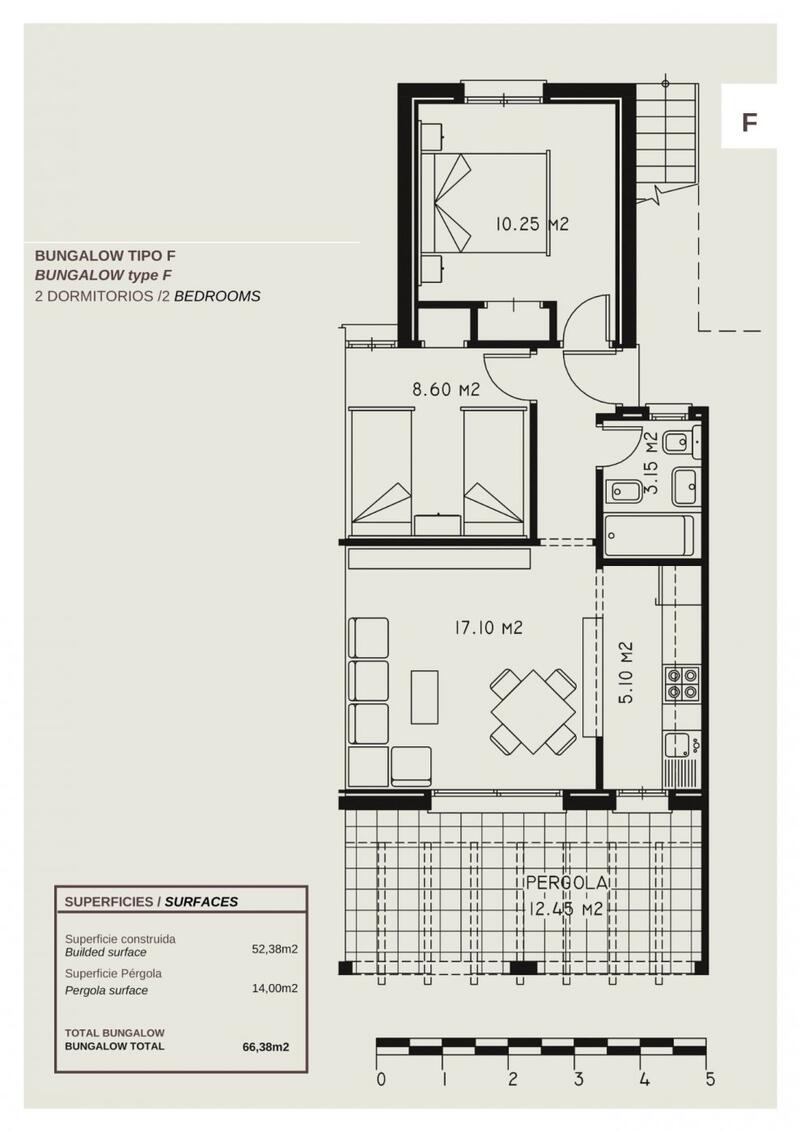 2 спальная комната вилла продается