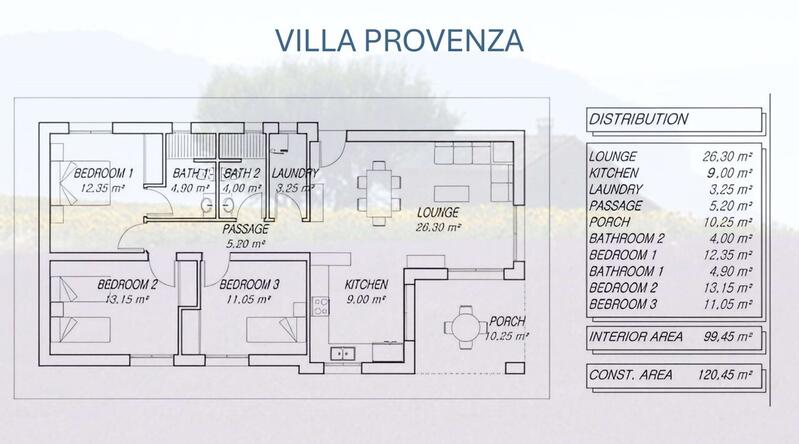 3 slaapkamer Villa Te koop
