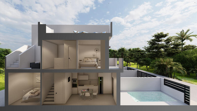 3 Schlafzimmer Villa zu verkaufen