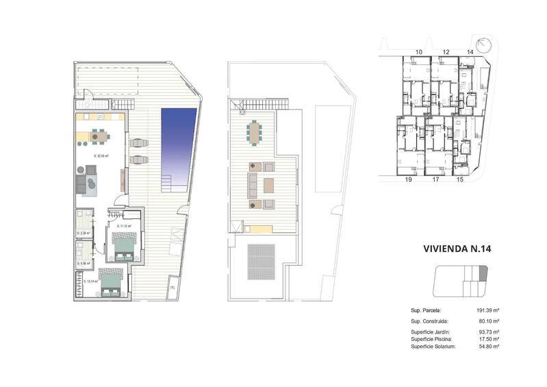 2 Cuarto Villa en venta