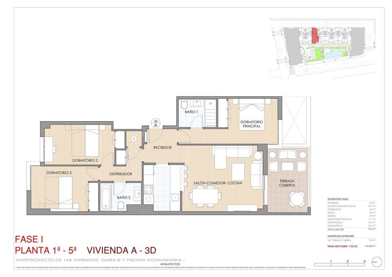 3 Cuarto Apartamento en venta