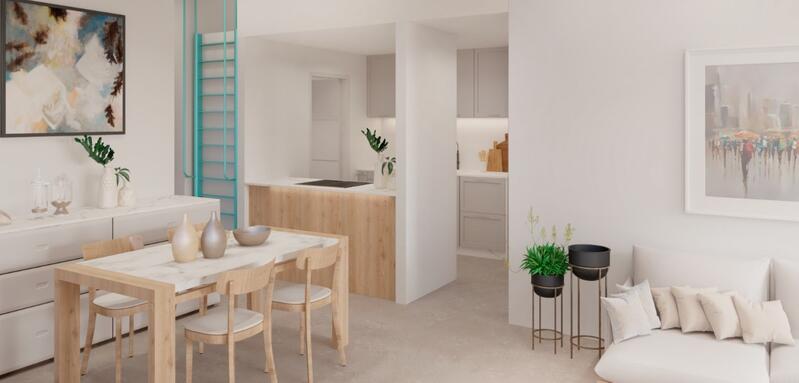 2 Schlafzimmer Appartement zu verkaufen