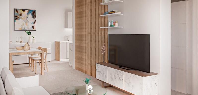 2 Schlafzimmer Appartement zu verkaufen