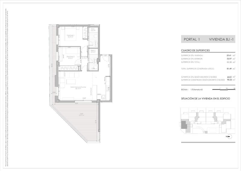 2 Cuarto Apartamento en venta