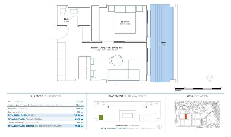1 Cuarto Apartamento en venta