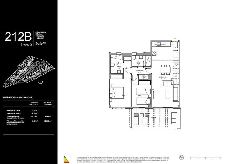 2 slaapkamer Appartement Te koop