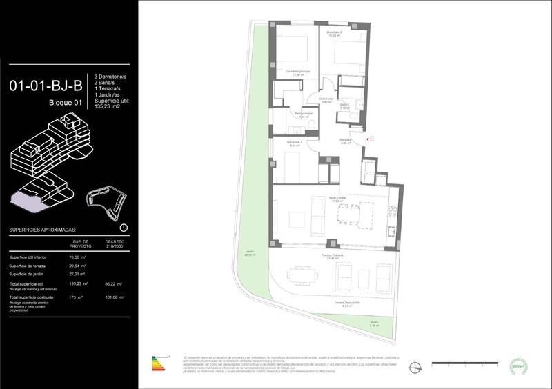 3 Cuarto Apartamento en venta