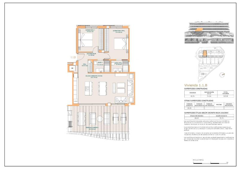 2 slaapkamer Appartement Te koop